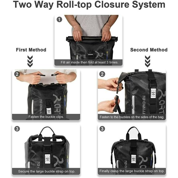 Arteesol Waterproof Dry Double-Shoulder 20L Bag - Picture 8 of 12